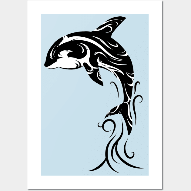 The Orca is my spirit animal Wall Art by souw83